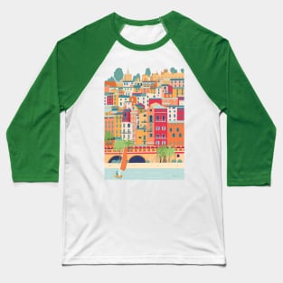 Menton, France Baseball T-Shirt